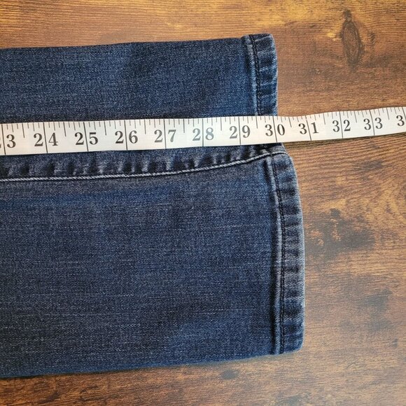 Vtg Levi's Jeans 8 Demi Curve Classic Bootcut Mid Rise Medium Dark Wash Y2K - Picture 9 of 11